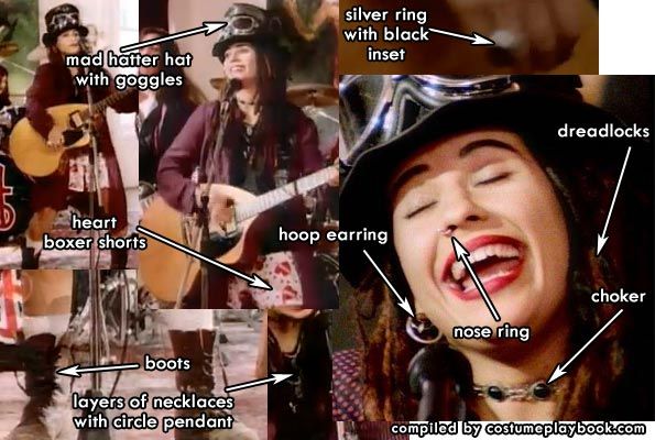 4 Non Blondes Singer Costume | Costume Playbook - Cosplay & Halloween ideas | Blonde singer, Singer costumes, Singer